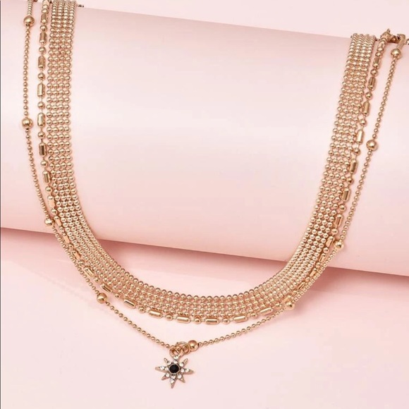 3 pc. Star Charm Necklace Set - Picture 3 of 3